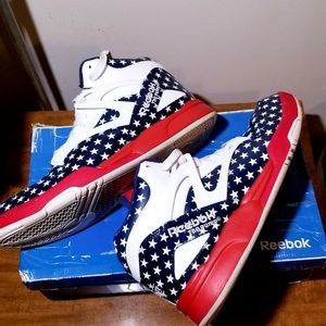 2009 Reebok Pump Omni lite Star 4th of July